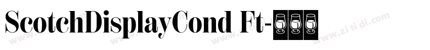 ScotchDisplayCond Ft字体转换